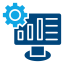 Monitoring and Reporting Icon